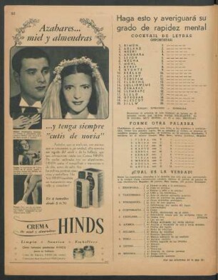 Haga esto y averiguará su grado de rapidez mental : Cocktail de letras [y] Forme otra palabra [y] ¿Cual es la verdad?