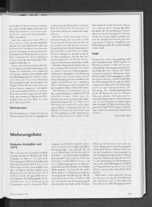 Wohnungsbau