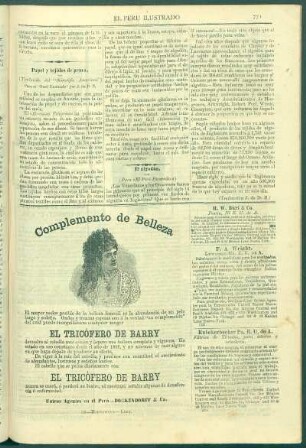 El algodón.