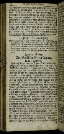 Das 28. Gebet. Eine Geistliche Seelen-Artzney.