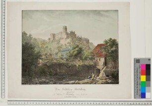 Heidelberger Schloss von Nordosten