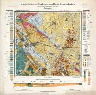 [3833] Seehausen, Geologische Karte von Preußen und benachbarten deutschen Ländern