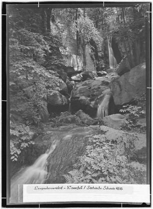 Langenhennersdorf. Wasserfall