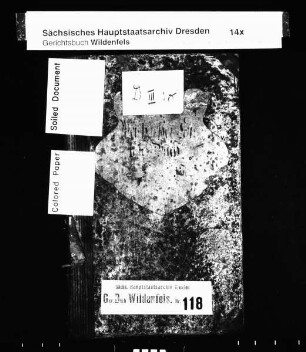 Gerichtshandelsbuch von Weißbach (bei Kirchberg), Bd. 23