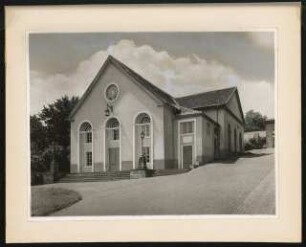 Herzogliches Schauspielhaus, Ballenstedt: Ansicht von Osten