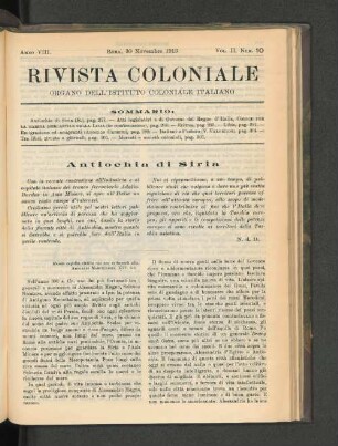 Antiochia di Siria.