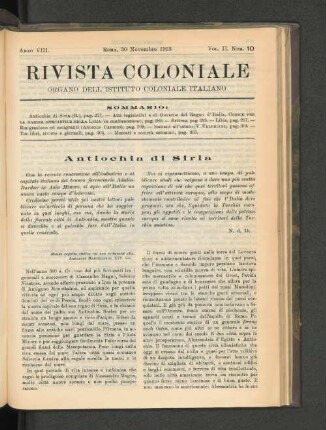 Antiochia di Siria.
