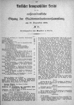 No. 38, 30. Dezember 1908