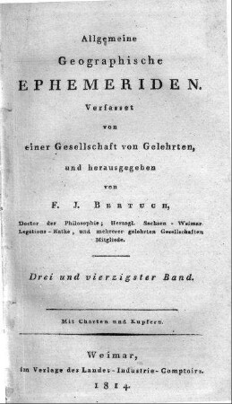 Helvetischer Almanach für das J[ahr] 1813. - Zürich : Orell Fuessli, [1813]