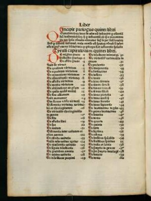 Liber Quintus