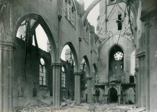 St. Antonius Kirche und Pfarrhaus, Frankfurt am Main, 1949