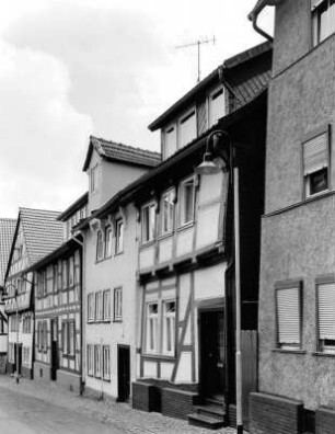 Doppelhaus; Alsfeld, Untere Fulder Gasse 5, Untere Fulder Gasse 7