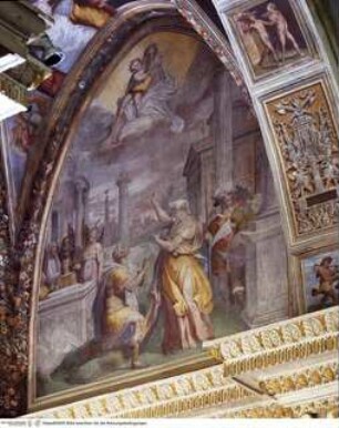 Kapellenausstattung, Augustus und die tiburtinische Sybille