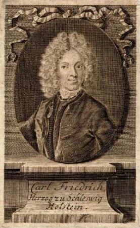 Bildnis von Karl Friedrich (1700-1739) Herzog von Schleswig-Holstein-Gottorf