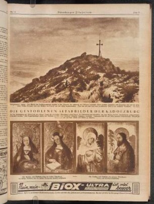 Die gestohlenen Altarbilder der Kadolzburg