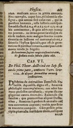 Cap. VI. - Cap. VII.