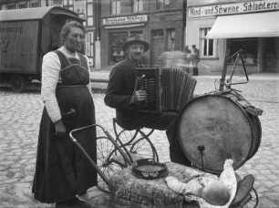 Straßenmusikanten in Prenzlau