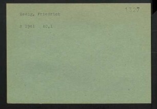 Essig, Friedrich