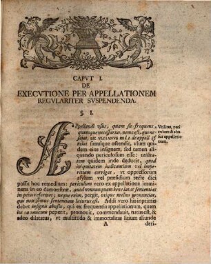 Dissertatio Ivridica De Execvtione Pendente Appellatione Valide Facienda