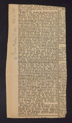 [Besprechung eines Vortrages von] Professor Dr. Lamprecht ... über die Entwicklung des rheinischen Bauernstandes während des Mittelalters und seine Lage im 15. Jahrhundert