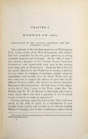 The U.S. Sanitary Commission in the valley of the Mississippi during the War of the Rebellion : 1861 - 1866
