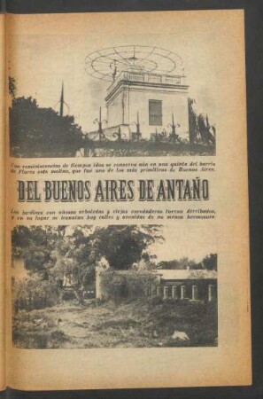 Del Buenos Aires de antaño - [Ilustración]