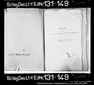 Schuldensachen des Heinrich von Zerßen