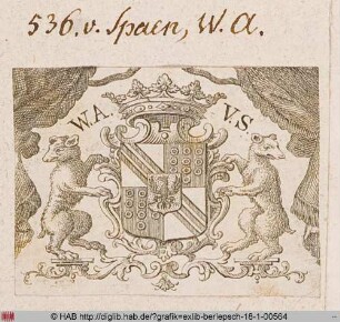 Wappen des Willem A. van Spaen
