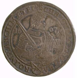 Münze, Doppeltaler, 1607