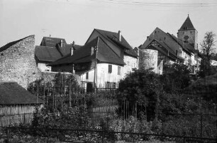 Kaiserstuhl (Schweiz): Alte Wehrmauer und Turm