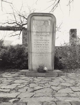 Denkmal für Käthe Kollwitz (gestorben 24.04.1945)