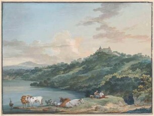 Lago di Nemi presso la città Genzano