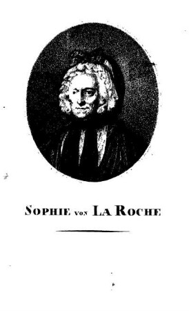 SOPHIE VON LA ROCHE