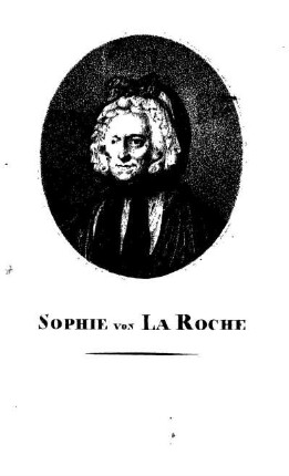 SOPHIE VON LA ROCHE