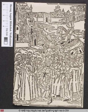[Christus heilt den fallsüchtigen Knaben mit Szene aus einem Ritterroman]