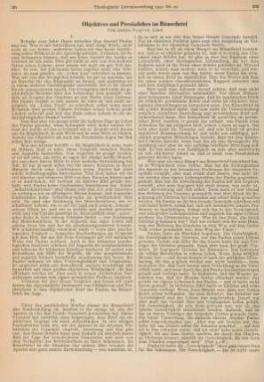 591-596 Objektives und Persönliches im Römerbrief