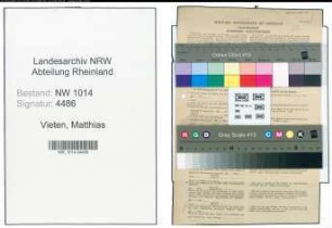 Entnazifizierung Matthias Vieten , geb. 05.08.1920 (Arbeiter)