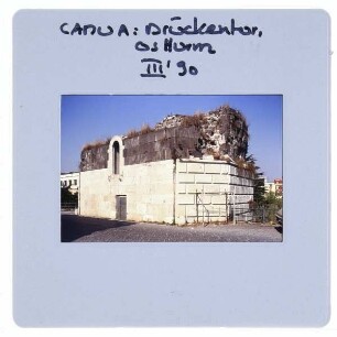 Capua, Brückentor von Capua : Ostturm