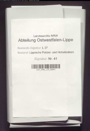 Kornmagazin zu Lemgo - Errichtung und Belieferung