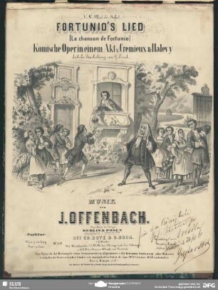 Fortunio's Lied : komische Oper in einem Akt