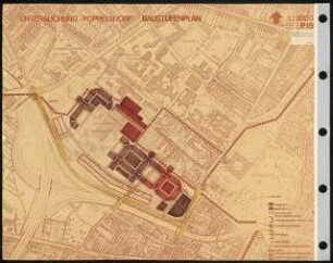 Zentralbibliothek der Landbauwissenschaft, Bonn Neubau: Bonn Poppelsdorf Baustufenplan, 1:1000