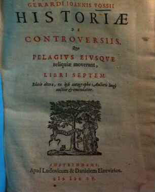 Historiae de controversiis quas Pelagius eiusque reliquiae moverunt : libri VII.