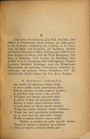 Litauische Chrestomathie zum Schulgebrauch