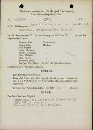 Zimmermann, Hans