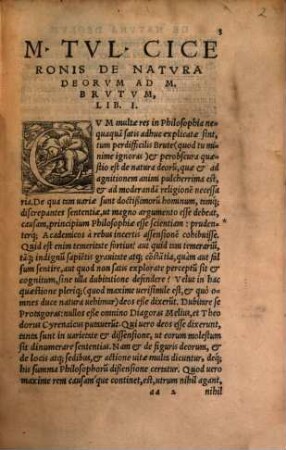 M. Tvllii Ciceronis Opera, 8. Philosophicorvm Ciceronis Secvncvs Tomvs : In Qvo De Natura Deorum libri III., De Diuinatione libri II., De Fato liber I., Somnium Scipionis, quod e sex libris de Repub. Superest, De Legibus libri III. De Vniversitate liber I., Q. Ciceronis de Petitione Consulatus liber I., Phaenomena Arati, a M. Tullio adolescente in Latinum conuersa