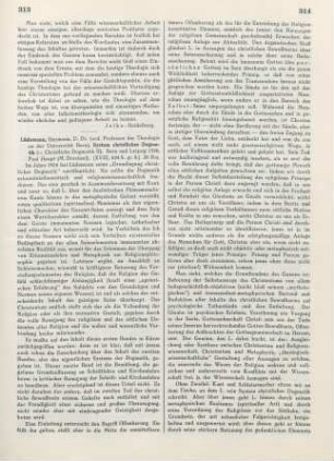 313-315 [Rezension] Lüdemann, Hermann, System christlicher Dogmatik