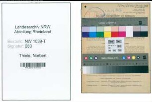 Entnazifizierung Norbert Thiele , geb. 01.08.1911 (Arzt)