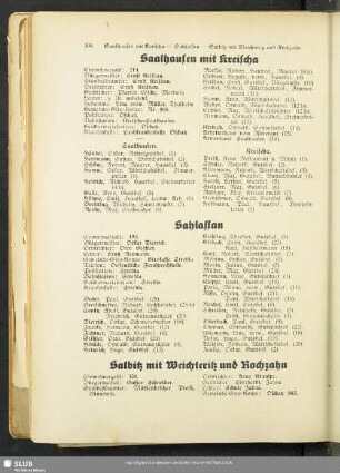 Saalhausen mit Kreischa