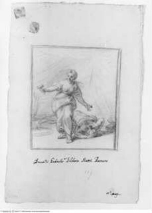 Concorso Accademico 1725, Seconda Classe: Jael tötet den schlafenden Sisera, prova ex tempore