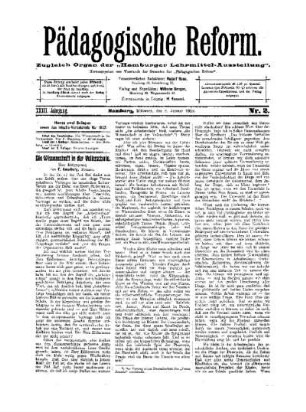 Die Wissenschaft in der Volksschule : (Schluß folgt)